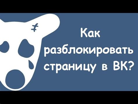 Почему ваша страница в Вконтакте может быть заблокирована