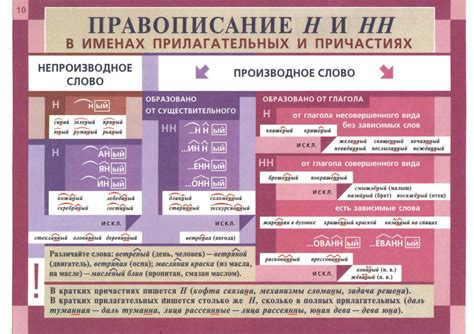 Правила выделения основ в разных частях речи