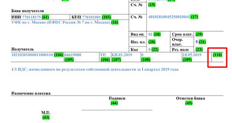 Правила заполнения платежа по ГПХ