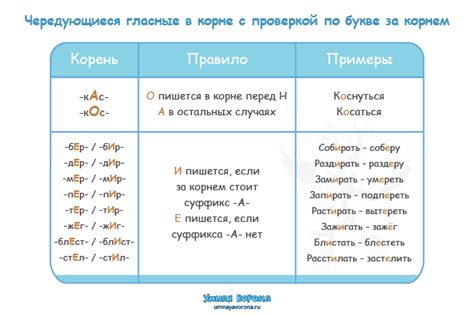 Правила позиционного чередования