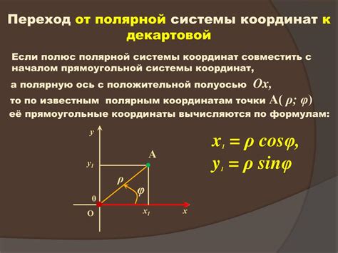 Преимущества использования полярной системы координат