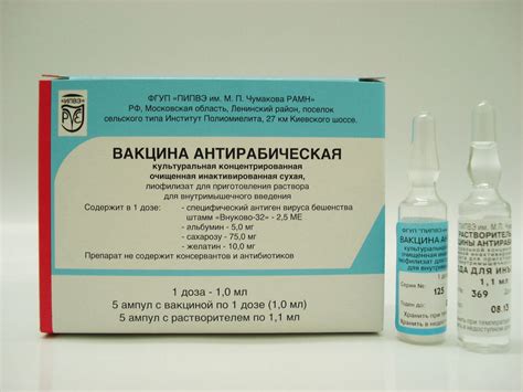 Преимущества и эффективность антирабической вакцины