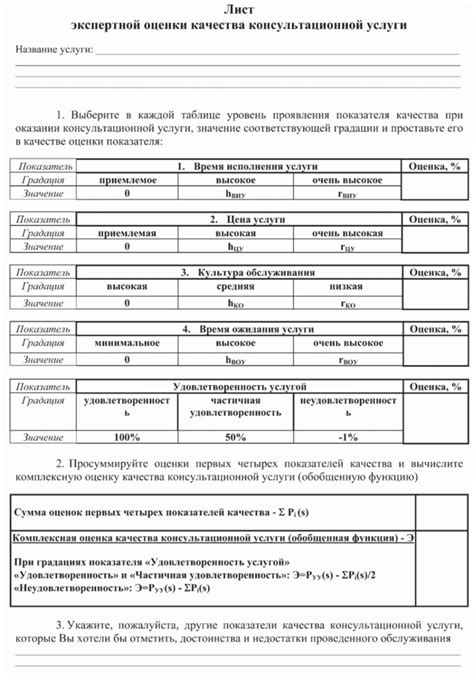 Преимущества применения формализованной оценки