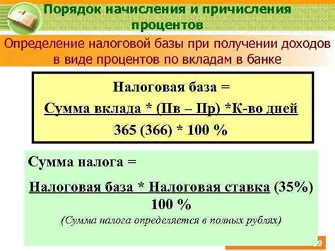 Преимущества причисления процентов