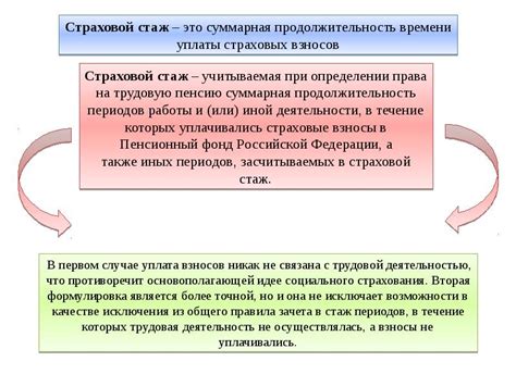 Преимущества стажа GCL