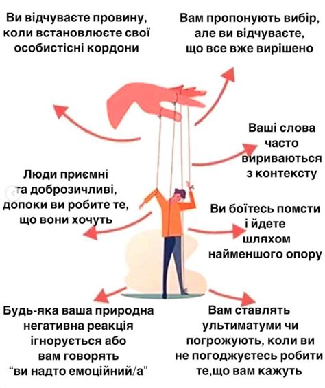 Признаки того, что вы подвергаетесь манипуляции