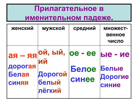 Прилагательное "сиреневый верблюд" в именительном падеже