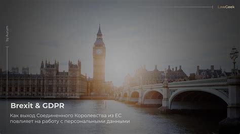 Применение GDPR с 2018 года