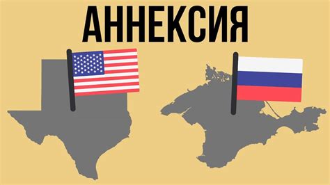 Примеры аннексий в истории