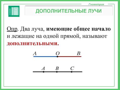 Примеры из геометрии