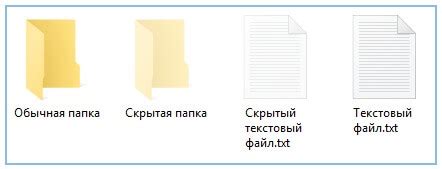 Примеры несистемных папок: