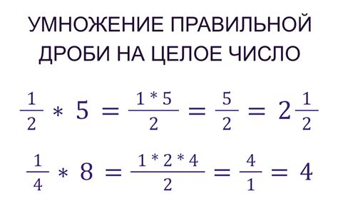 Примеры уроков по изучению дробей