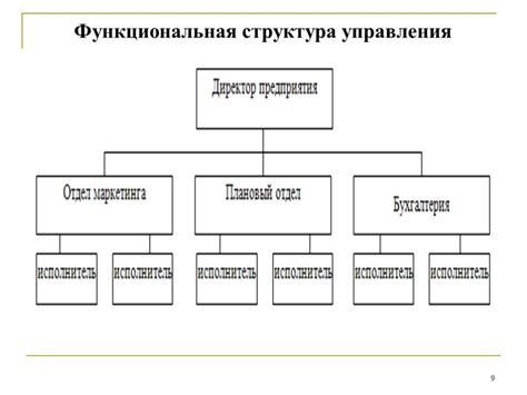 Примеры функциональной подчиненности