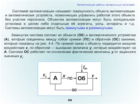 Принцип работы автоматических устройств без обратной связи