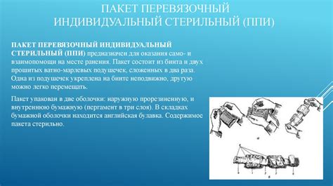 Принцип работы асептической повязки