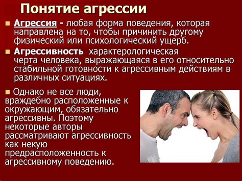 Причины агрессии и способы ее предотвращения