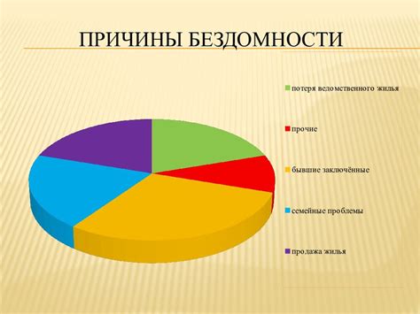 Причины бездомности и ее значимость