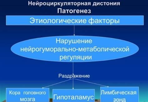 Причины возникновения нейроциркуляторной ангиодистонии