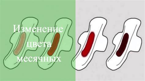 Причины коричневого цвета месячных