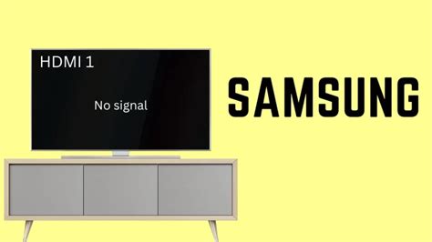 Причины отсутствия сигнала на телевизоре Samsung