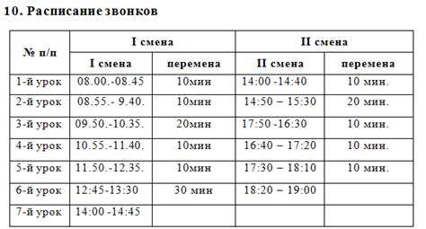 Программа и активности во время второй смены