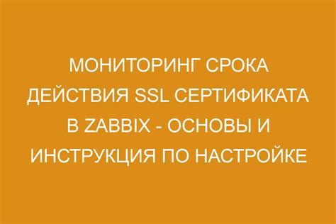 Продление срока действия сертификата: важность и методы