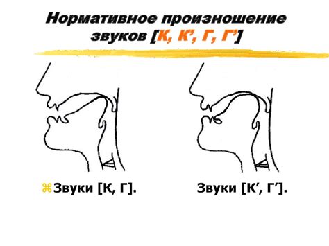 Произношение палатальных звуков