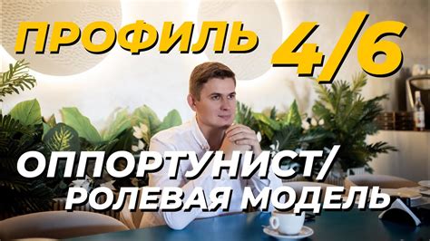 Профиль 4 6 оппортунист ролевая модель