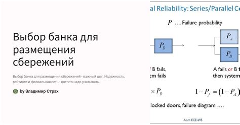 Процедура: выбор банка