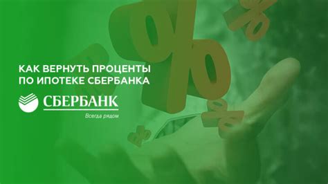 Проценты по ипотеке в Сбербанке в 2024 году