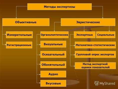 Процесс и методы экспертизы