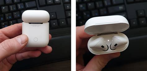 Процесс сопряжения AirPods с устройством