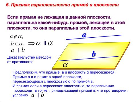 Прямая и плоскость