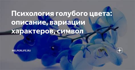 Психология голубого сердечка