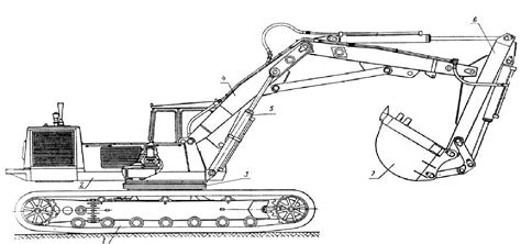 Работа экскаватора одноковшового