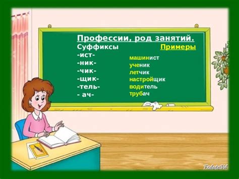 Развитие профессий с суффиксом «-ист»