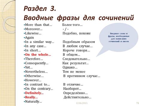 Раздел 1: Понимание фразы "Мне очень лестно что это значит"