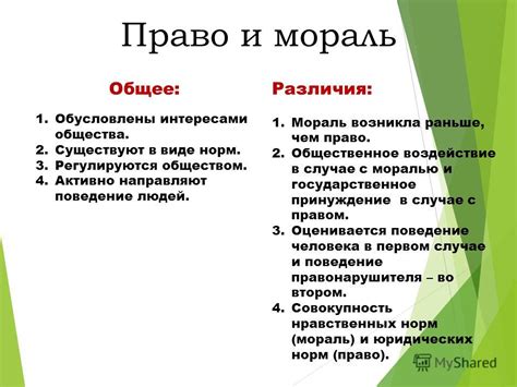 Различия между религиозной нормой и общепринятой социальной нормой