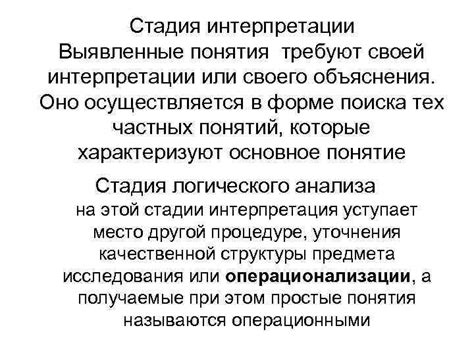 Разнообразные интерпретации понятия "точно подмечено"