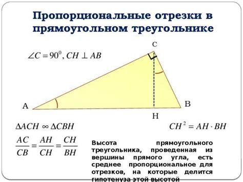 Расчет среднего пропорционального в задачах