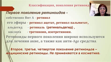 Ретиноиды: классификация и виды