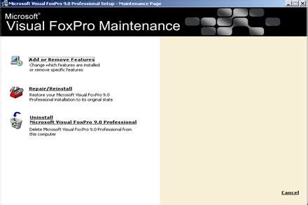 Решение 1: Проверьте установленные компоненты Microsoft Visual FoxPro