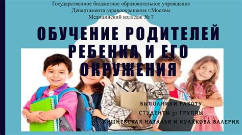 Роли родителей и окружения