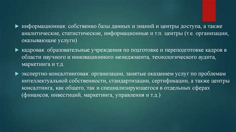 Роль ВНД в инновационном развитии