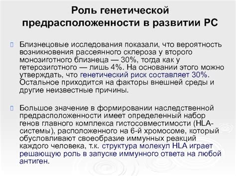 Роль генетической предрасположенности в возникновении повышенных уровней ЛПНП