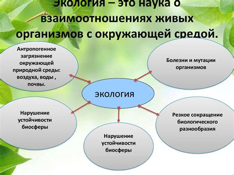 Роль разового антиаойна в экологии