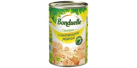 Роль сульфитов в сохранении свежести шампиньонов Bonduelle