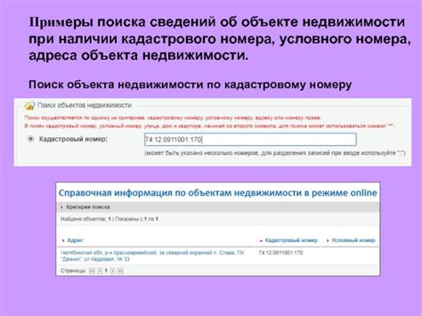 Роль условного номера в учете недвижимости