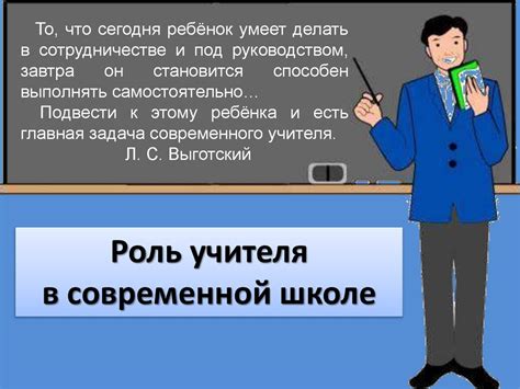 Роль учителя в написании СМ и его влияние на обучение