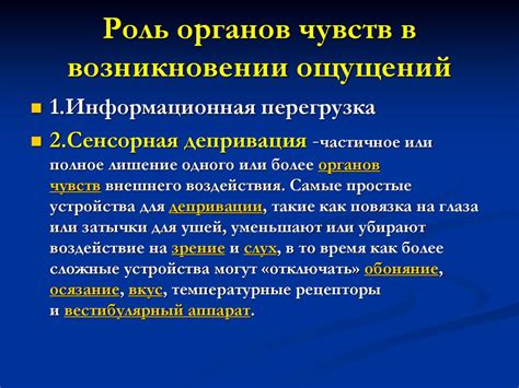 Роль физических ощущений в объяснении неописуемых чувств